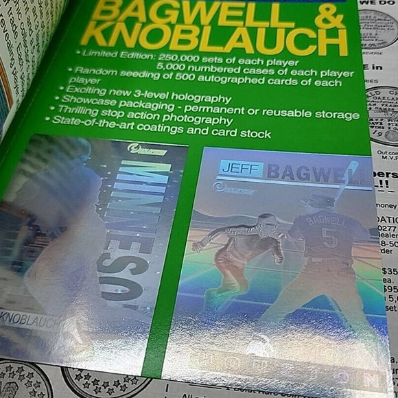 Allan Kaye's Sports Cards News and Price Guides July 1992 Mickey Mantle & Cards - Picture 7 of 10